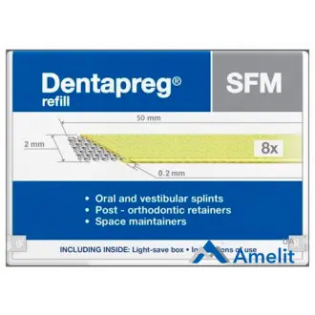 Шинуюча стрічка DENTAPREG SPLINT (ADM DENTAPREG), ширина 2 мм, 1 шт.